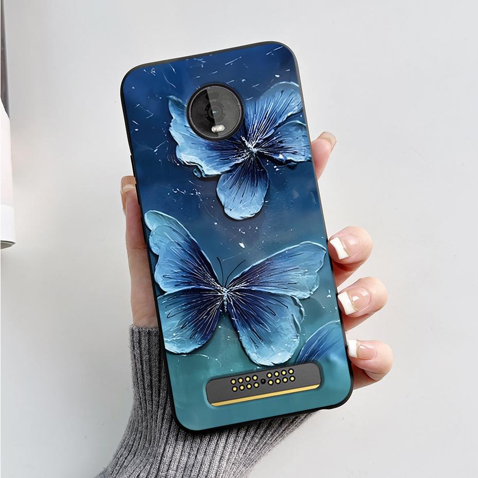 Для Motorola Moto Z4 Z3 Play Чехол Милый Мультяшный Мягкий Силиконовый ТПУ Чехол для Телефона Для Moto Z3 Z4 Play MotoZ4 Z4Play Z3Play Funda