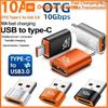 Xiaomi 240 Вт Type C на USB A OTG Адаптер Быстрая Зарядка USB на Type C Женский Адаптер Быстрая Зарядка OTG Для iPhone 15 16 Macbook iPad