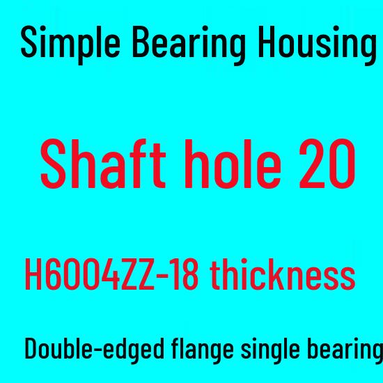 Aluminum Alloy Bearing Housing Support for H6000, 6002, 6003 Compact Units