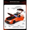 1/18 BENZ AMG крутая спортивная машина, модель из сплава, крутой звук и свет, детализированный салон, воссоздание деталей, изысканное настольное украшение