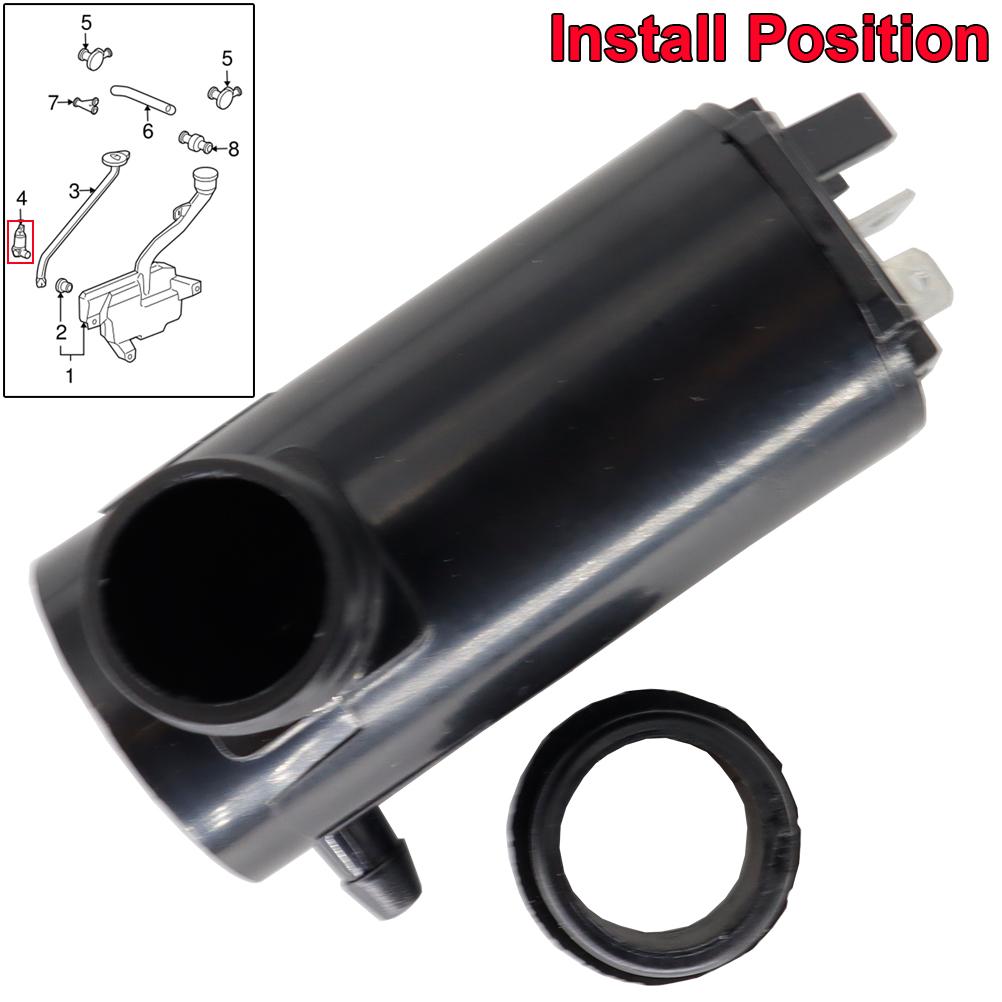 Лобовое стекло автомобиля, насос для омывателя воды, замена автомобиля для Honda Accord Civic Odyssey Acura OE # 38512-SDA-A01