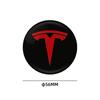 4pcs 56mm Car Wheel Center Hub Cap Badge Emblem Decal Wheel Sticker For Tesla Model Y 3 S X Roadster