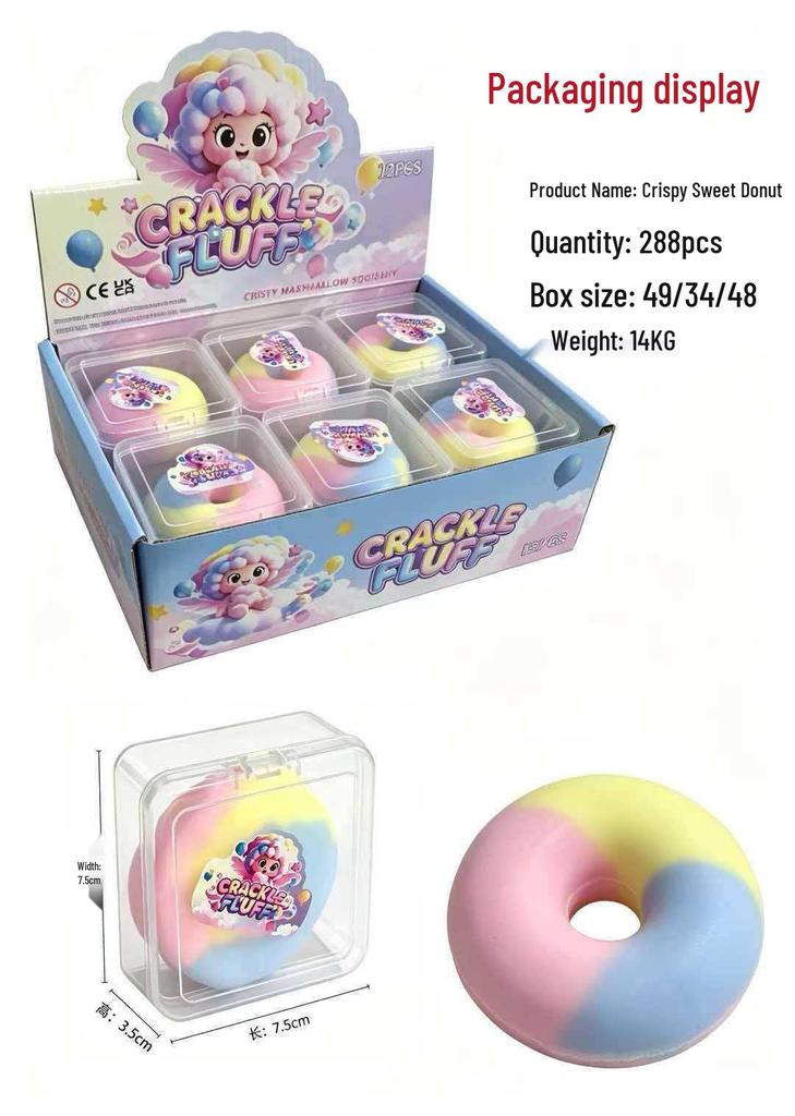 Needoh Dippin Dazzler Сенсорная игрушка-сквиш для кросс-бордер доставки Подарочная коробка