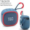 TG659 Mini Portable Bluetooth Speaker with Subwoofer and Card-Playing Feature for Outdoor Use