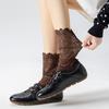 1PAIR autumn and winter Korean version socks women's trend Lolita medium long tube tide socks lace lace Japanese stacking socks
