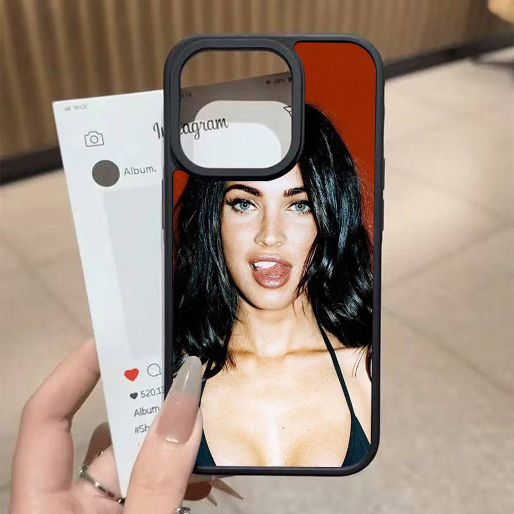 Чехол для телефона Jennifer's Body Меган Фокс Черный Силиконовый Жесткий Пластик Для Iphone 17 Air 16 15 14 13 12 11 Pro Max PC+TPU Чехол