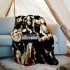Böhse Onkelz band printed throw blanket—soft,warm;versatile blanket for all seasons—perfect as &air-conditioning throw,nap blanket