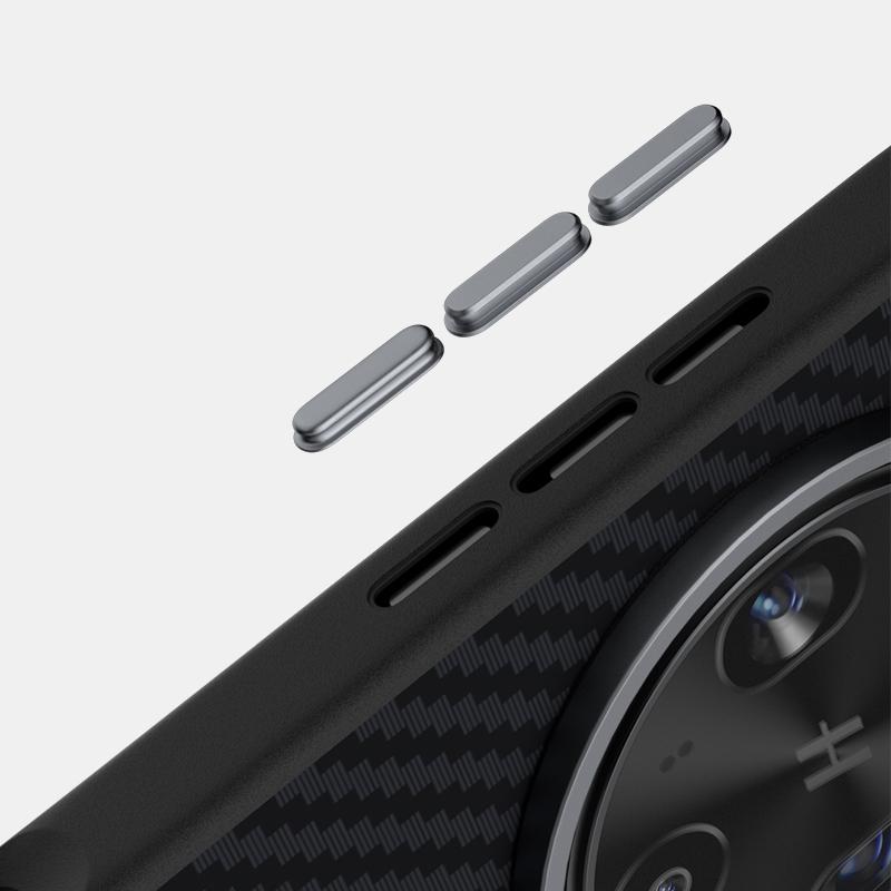 ABEEL Чехол для Oppo Find X8s+ 5G Совместим с MagSafe Текстура углеродного волокна Задняя крышка
