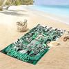 Sporting CP Print Beach Towel, Large Soft Quick Dry Towel for Beach Camping Swimming