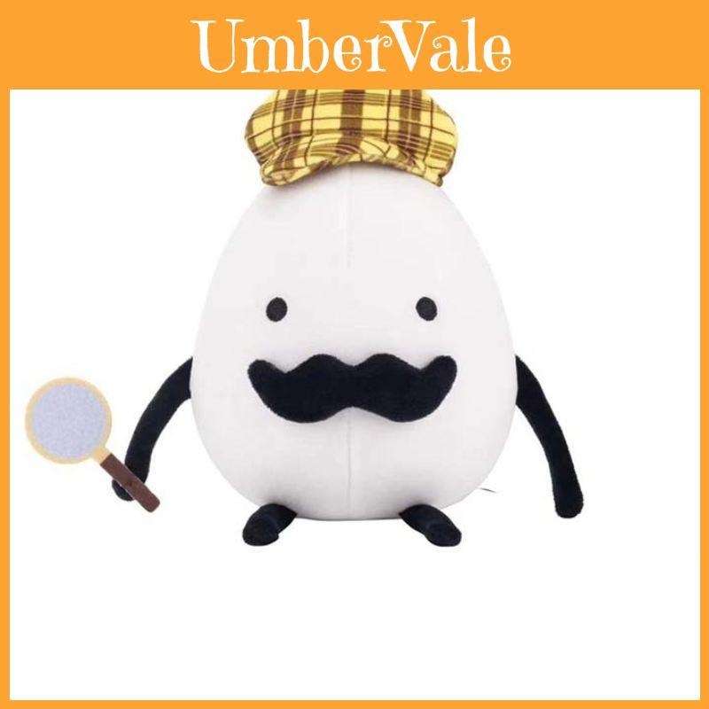 Soft And Cozy Detective Egg Plush Cartoon Figure Ideal For Kids And Collectors