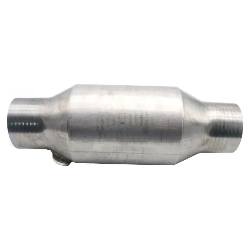 2'' 2.25'' 2.5'' 3" Универсальный каталитический нейтрализатор Датчик кислорода 400 ячеек Высокопоточный глушитель Катализатор Круглый двигатель 2.4 л