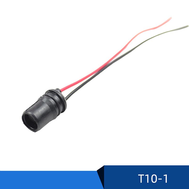 T10 Автомобильный Разъем-удлинитель для лампочки DC 0V ~ 12V Патрон для лампы W5W 168 194 Для Автомобилей Грузовиков Лодок Основание для лампы
