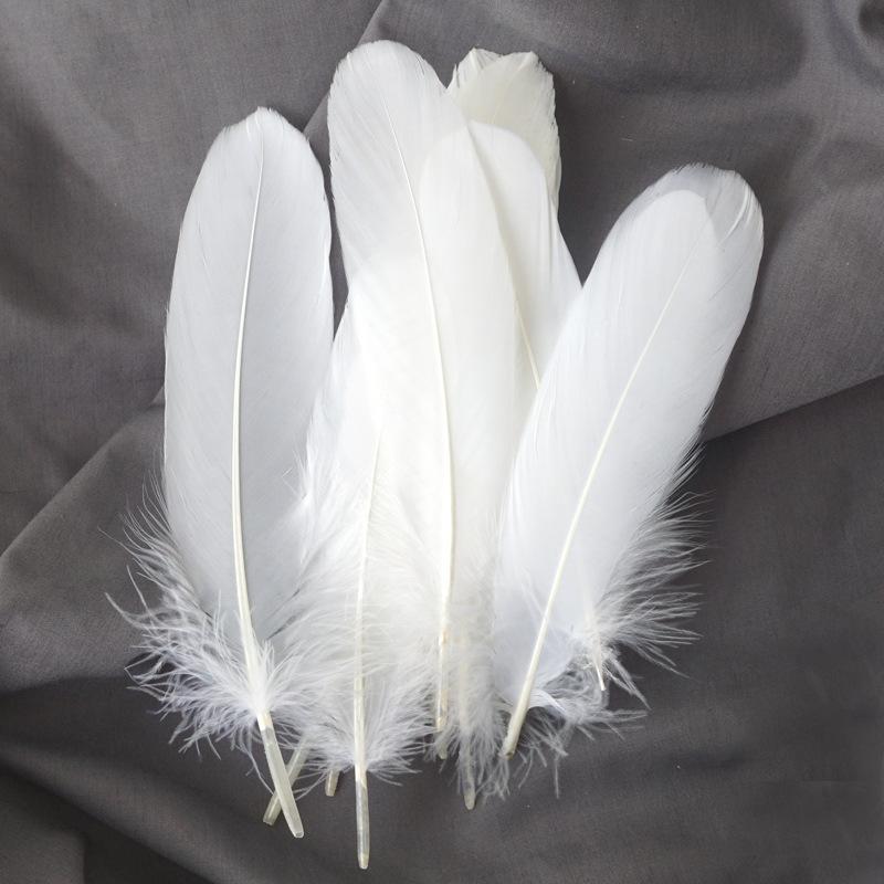 White Feathers Goose Hair ,Hard Floating Dream Net Decorative Wings ,Sun Flower Wall Decoration Kindergarten Handmade Art Class Materials