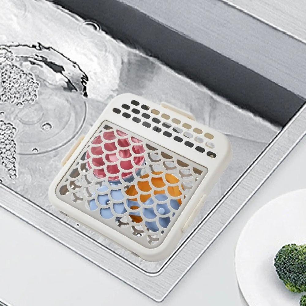 Easy To Clean Dishwasher Basket Drain Dishwasher  Cleaning Storage Organizer  Silverware Flatware