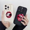 LZ20 Lips kiss design силиконовый чехол для телефона Infinix Smart 9 Hot 40i Tecno Camon 20 Pro Moto G22 G30 OnePlus Google Pixel 9 противоударный задний чехол