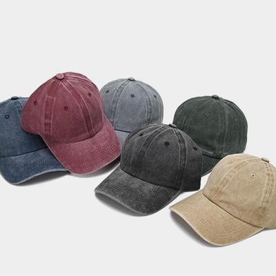Бейсбольная кепка из промытого хлопка для мужчин и женщин, Snapback Hat, винтажные кепки в стиле хип-хоп, однотонная шляпа для папы, костяная кепка, уличная повседневная спортивная кепка