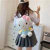 Милый рюкзак-плюш Sanrio для девочек, Милый Куроми, Синнаморолл, Моя Мелоди, Мультяшный Аниме Школьный рюкзак, Легкий дорожный рюкзак