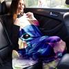 Lilo & Stitch Design Throw Blanket Soft Polyester Fabric for Office Chair or Sofa Ideal for Birthday, Halloween, Christmas Gifts
