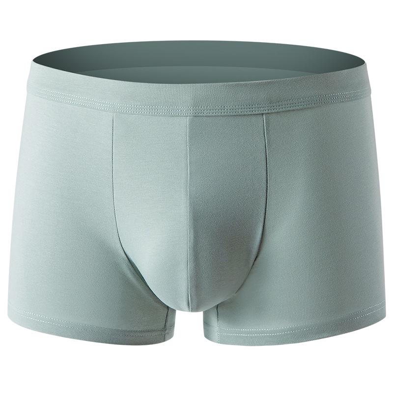 Мужские трусы-боксеры большого размера из гребенного хлопка со средней посадкой — удобные, свободные и дышащие