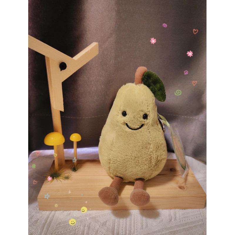 Плюшевая игрушка в стиле Jellycat: Кукла-топпер "Кролик и Медведь с тремя бирками" - Идеальный подарок на день рождения для девочек