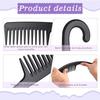 1 шт. Распутывающая расческа с широкими зубьями, массаж кожи головы, крючок-расческа, антистатическая мягкая щетка для волос, уход за волосами, расческа для кудрявых волос, инструмент для укладки волос