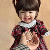 55 см Кукла Мила Реборн Готовая Мягкая Полностью Силиконовая Моющаяся Кукла Для Новорожденных Милая Счастливая Улыбающаяся Имитация Девочки Детские Куклы для Детей Игровые Домашние Игрушки