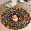 Merry Christmas Office Chair Mat Rug Nonslip Christmas Gifts Carpet Floor Mat Design For Home Gift Living Room Bedroom Office Decor