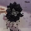 Exaggerated Flower Tassel Hair Clip Versatile Temperament Butterfly Shark Clip For Women Girls Simple Hair Accessories Gifts