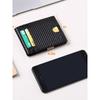 Men's Ultra-thin Wallet Europe and the United States Simple Casual RFID Dollar Clip Leather Card Bag Wallet Men Integrated