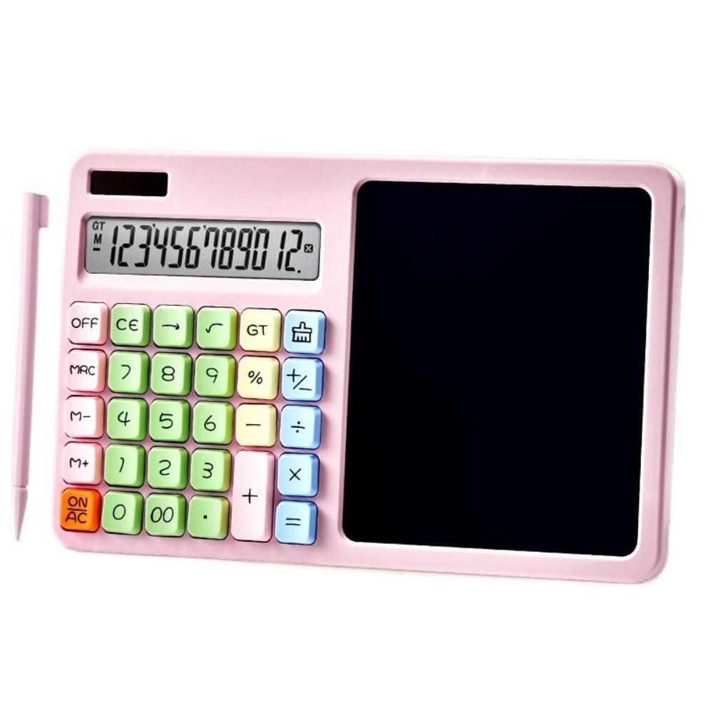 Large LCD Display Calculator with Writing Board Handwriting Board Calculator  Kids Learning