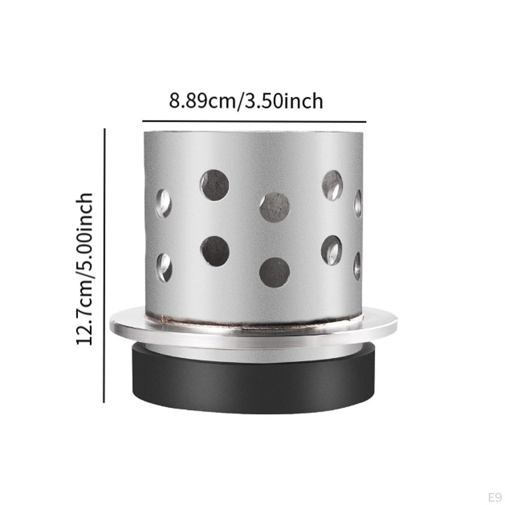 Casting Flask for Jewelry Making, Vacuum Investment Tool with Stainless Steel Design