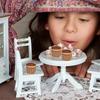 6 шт. Миниатюрные плетеные корзинки из смолы Мини-корзинки для аксессуаров мини-домика Маленькая корзина для хранения Ландшафтный декор Микро