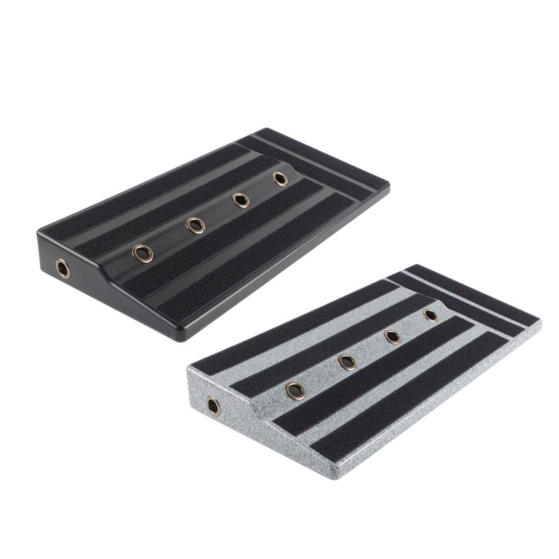 Guitar Pedal Panel with Sticking Tape Guitar Pedal Accessories Sturdy Guitar Pedalboard Case Guitar Effects Pedal Board