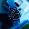 Casio G-Shock Ice Tough Series Multi-Color Hands Dual Display Sports Casual Quartz Movement Resin Strap Unisex Watches Black GA-110JT-2APR