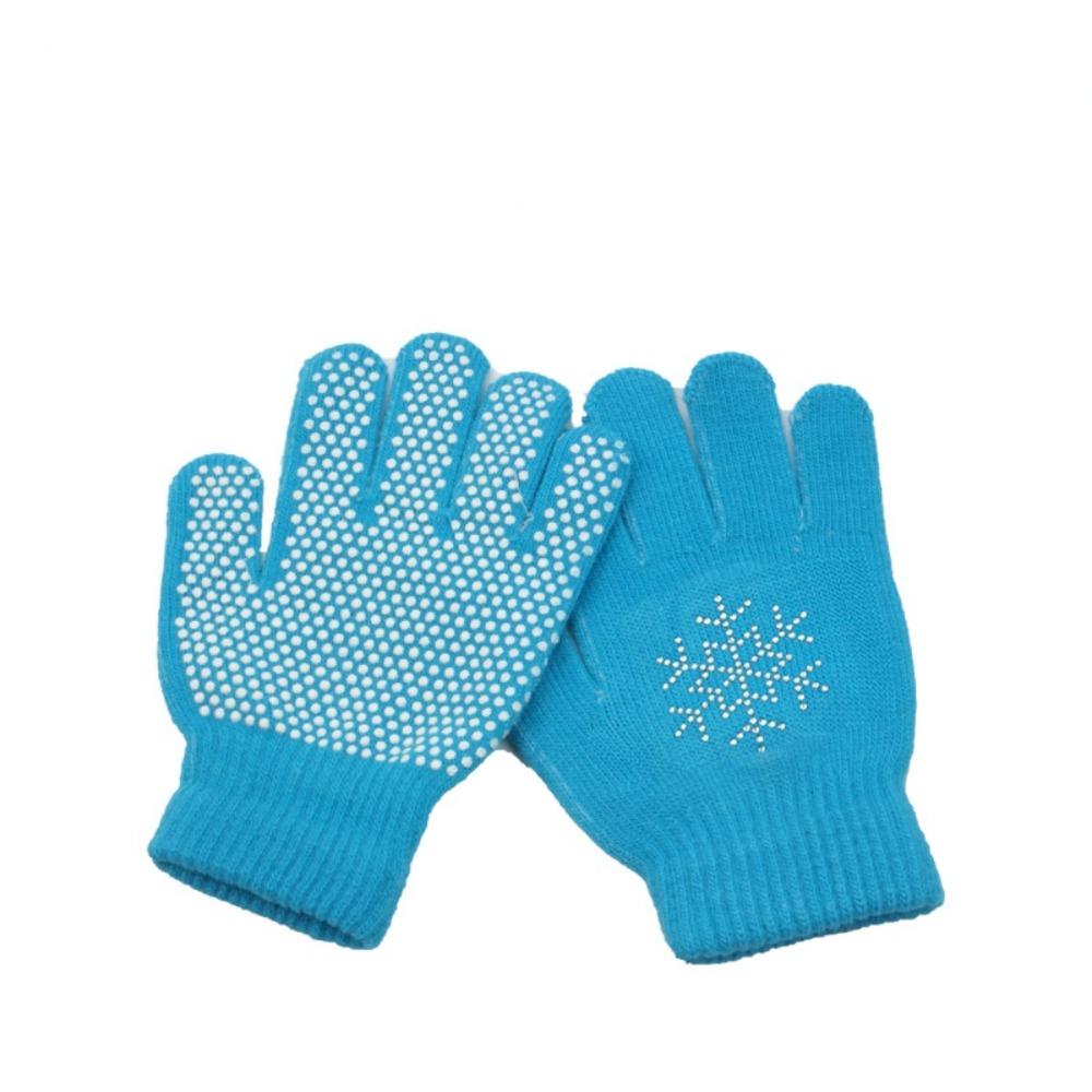 Non-Slip Skating Gloves Winter Warm Kids Skating Mittens Figure Skating Gloves  Ice Sports