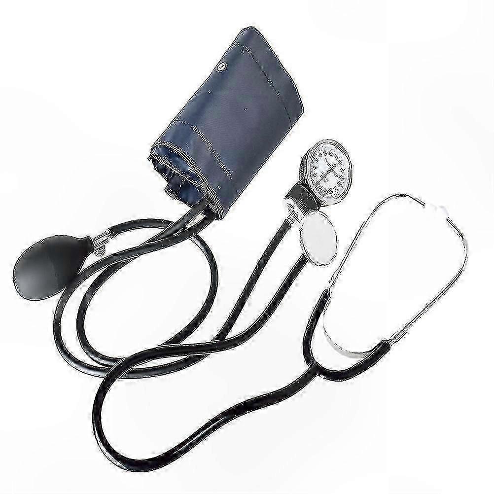 Manual Blood Pressure Monitor with Stethoscope and Standard Cuff for Home Health Tracking