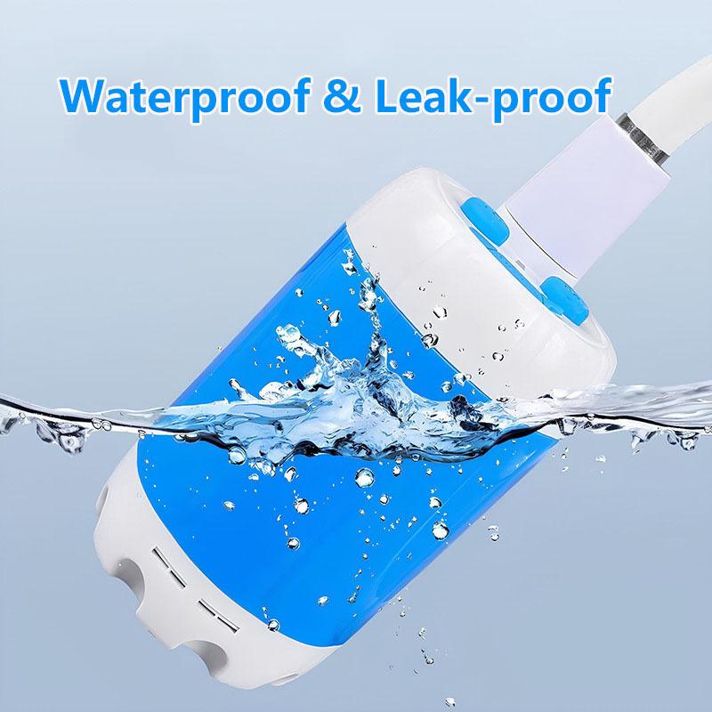 Portable Shower Indoor and Outdoor Bathing Wonders USB Rechargeable Water Pump Bathing Wonder for Dormitory