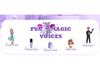 Bluetooth Wireless Microphone with Built-in Speaker, Home KTV Subwoofer, All-in-One Karaoke System