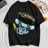 California Skate Number 82 Printing Tee Shirts O-Neck Summer Streetwear Oversize Soft Cotton Clothing T-Shirt