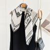Luxury12 Mmi Silk Scarf Shawl for Women Summer Sunscreen Neck Protection Harness Versatile 100% Mulberry Silk Square Scarf Shawl