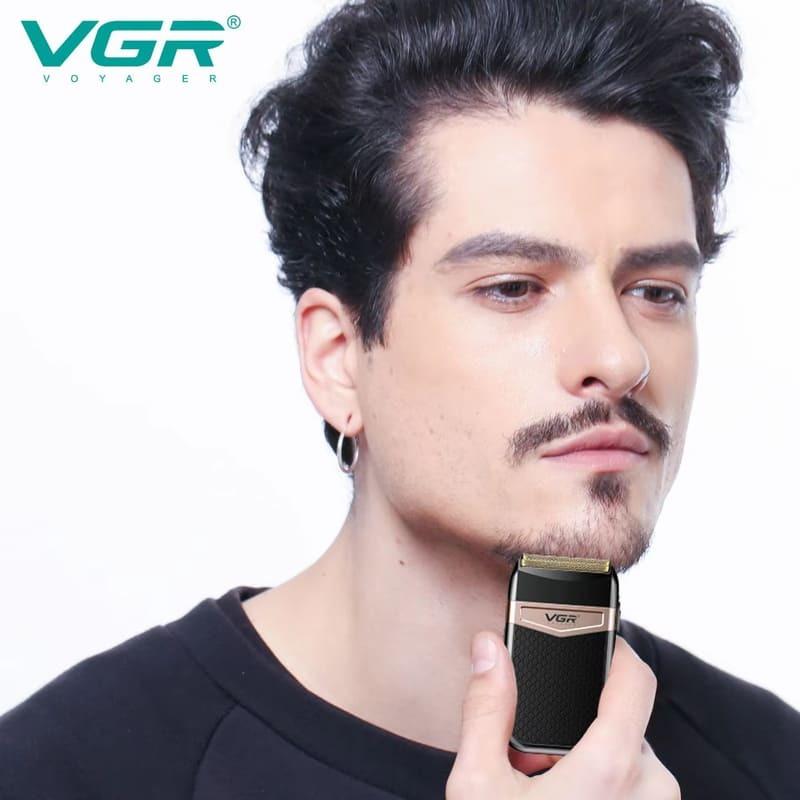 Оригинальная портативная бритва VGR 331 для всего тела, моющаяся, мужская бритва со сменными головками, электрическая бритва, безопасная и приятная для кожи, долговечная, для домашнего использования