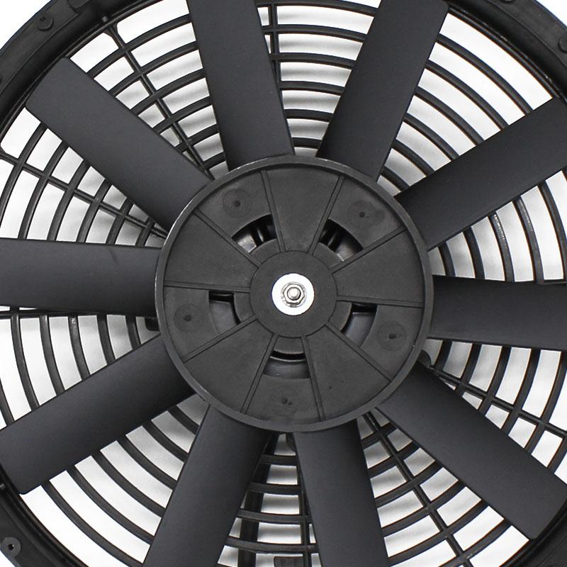 12V 80W 12 inch Universal Electric Engine Cooling Fan Radiator Oil Cooler Pull Push Slim Fan