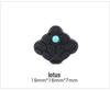 Red Sandalwood Pendant DIY Bracelet with Ebony, Turquoise, Multi-Gemstone Beads & Wenwan Ornaments