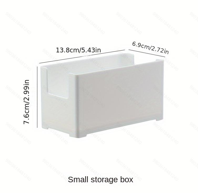 1 шт. пластиковый органайзер для ящика, многосекционные коробки для хранения для кухонных шкафов, косметики и настольных принадлежностей, прочный