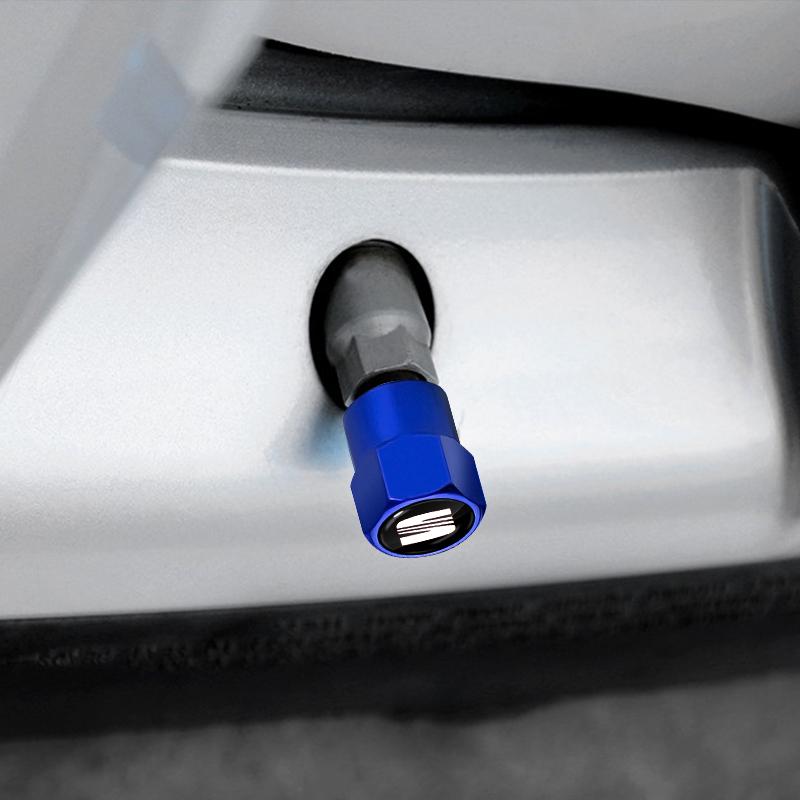 4 шт. Колпачки вентилей колесных шин автомобиля Крышки штоков шин автомобиля Для SEAT Arona Leon MK1 MK2 MK3 Leon Ibiza 6l 6j Altea Alhambra