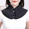 Keep Warm Shoulder Brace Winter Faux Lamb Wool Shoulder Protective Shawl Neck Back Warmer Wrap Cape For Old People Maternity
