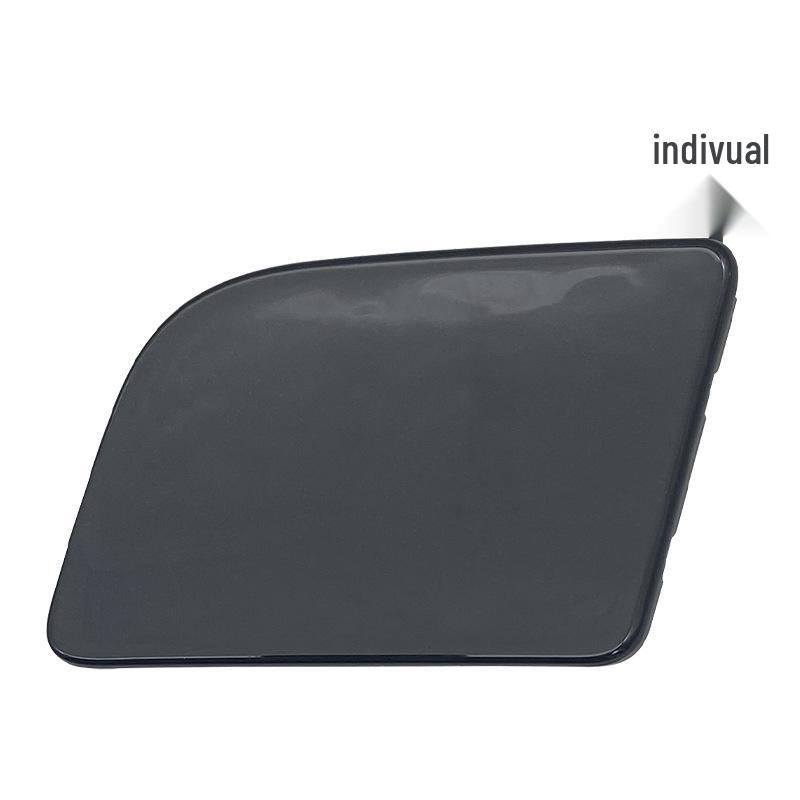 Front Bumper Tow Hook Cover for 2016-2021 Nissan Sylphy Classic, Towing Eye Cover, Obsidian Black