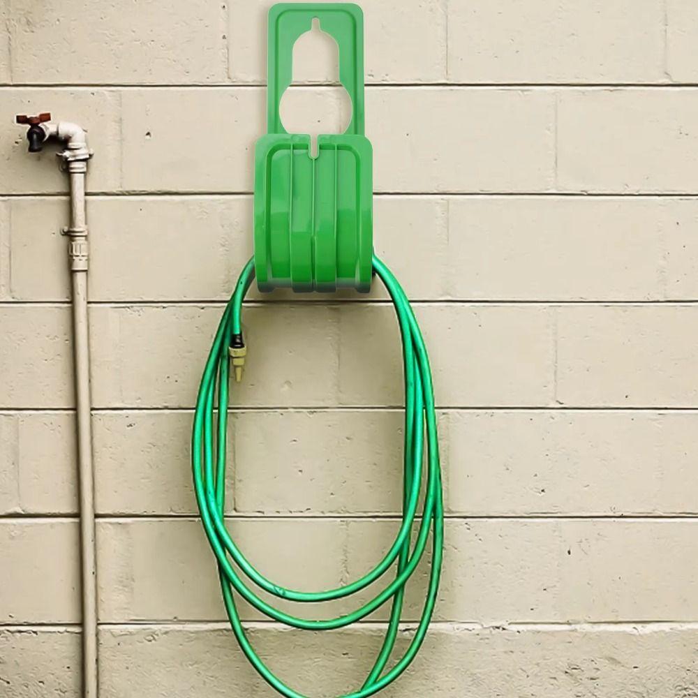 4Pcs Durable Garden Hose Holder Wall Mounted Hose Organizer Anti-Abrasion Water Pipe Hanger  Outside