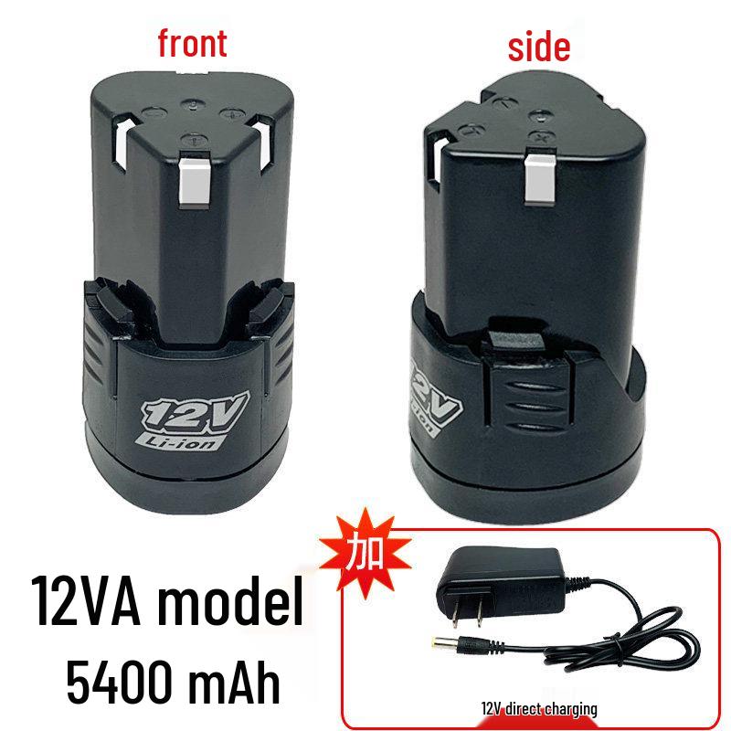 12-вольтная перезаряжаемая ручная электрическая дрель и шуруповерт с литиевой батареей