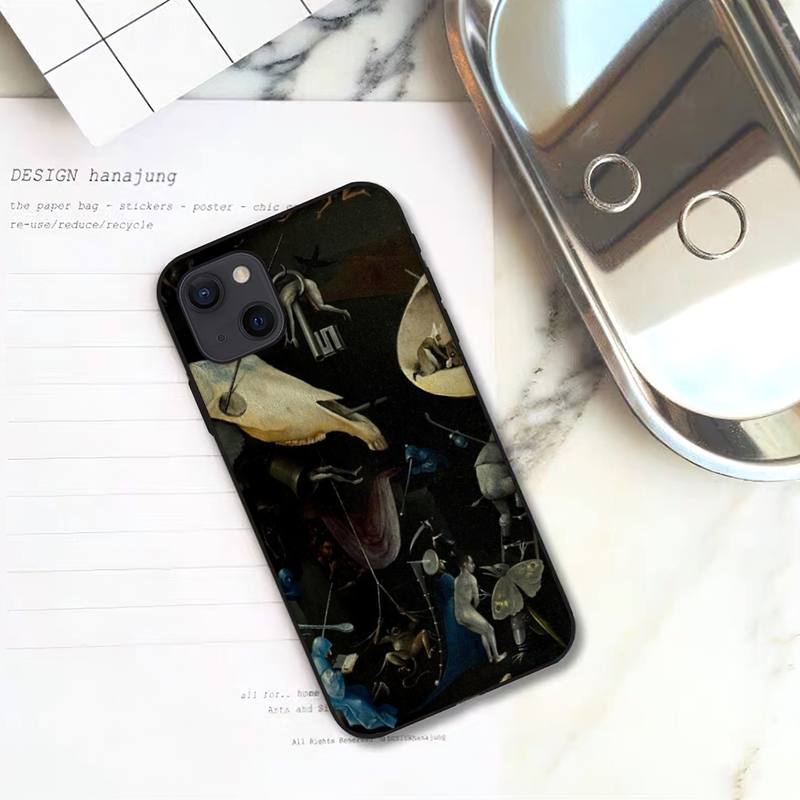 Чехол для телефона Hieronymus Bosch для iPhone 11 12 Mini 13 14 Pro XS Max X 8 7 6s Plus 5 SE XR Shell
